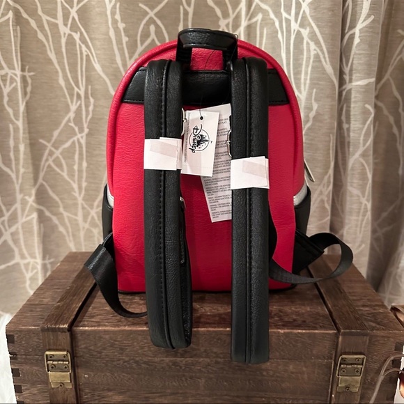 DISNEY DISNEYLAND MARVEL LOUNGEFLY BACKPACK LADY THOR NEW HTF - Picture 4 of 6